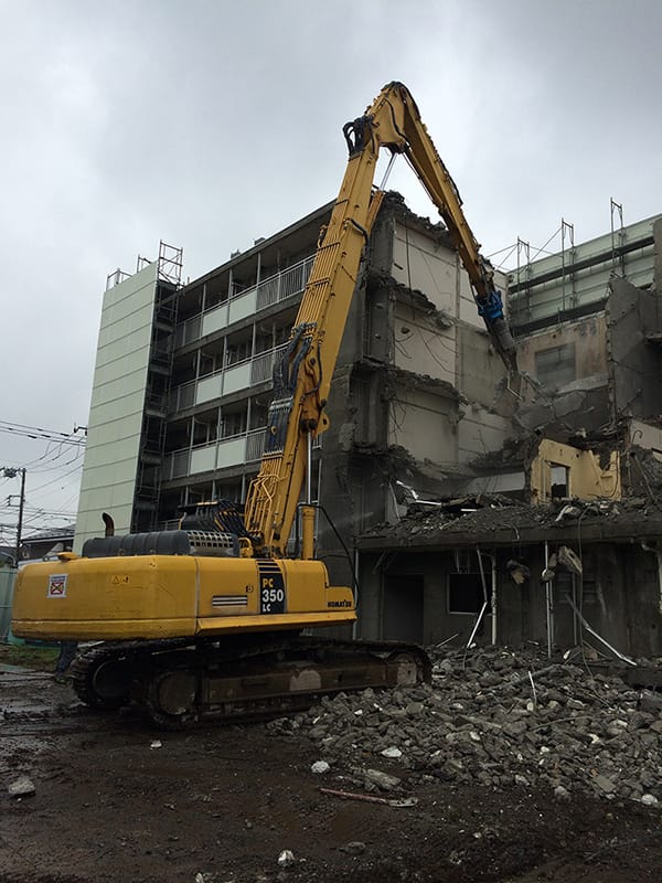 立川市松中アパート解体工事